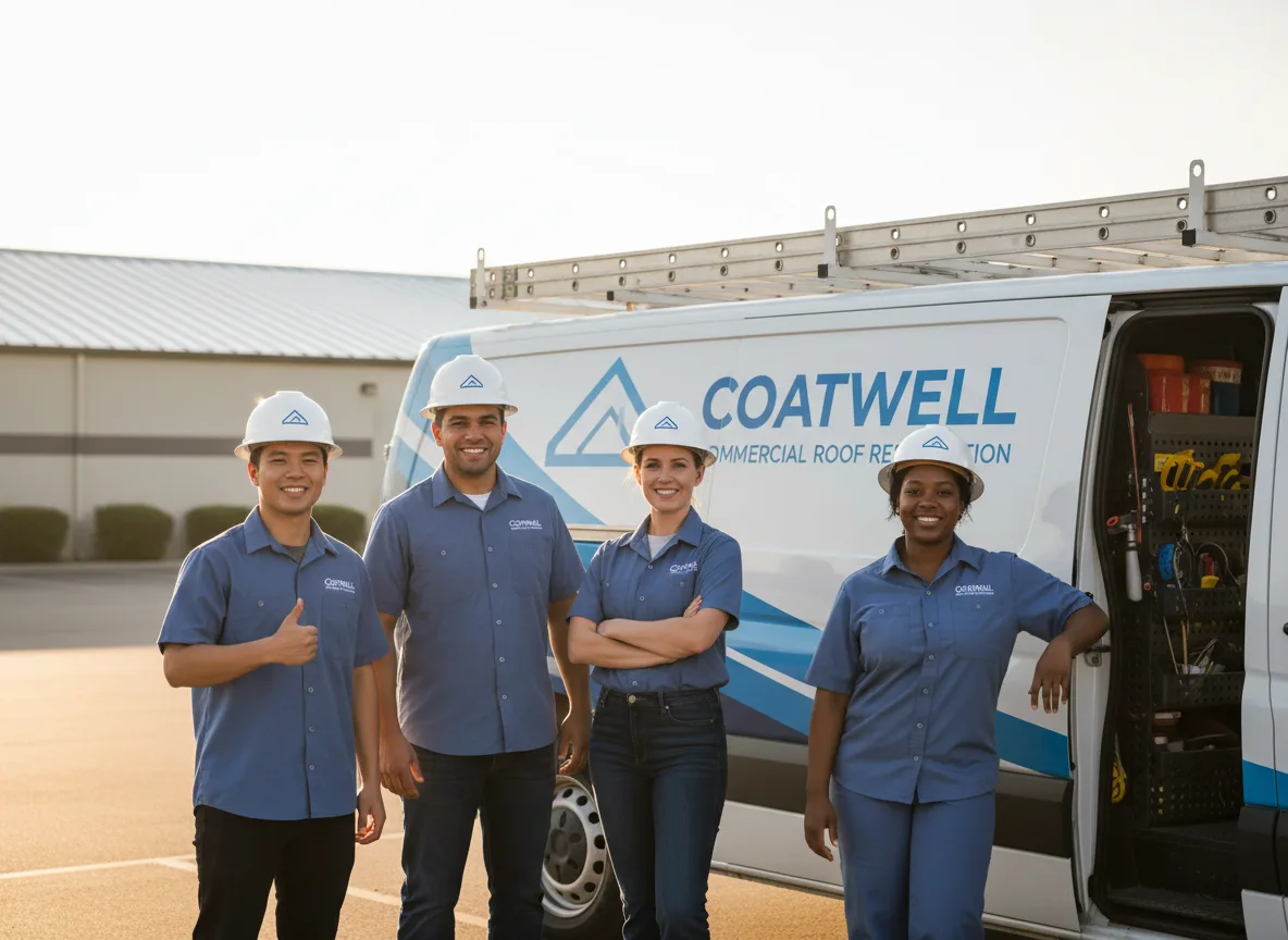 Commercial roof coating company in Harpswell, ME
